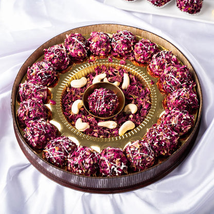 Gudmishri Kaju Rose Laddu