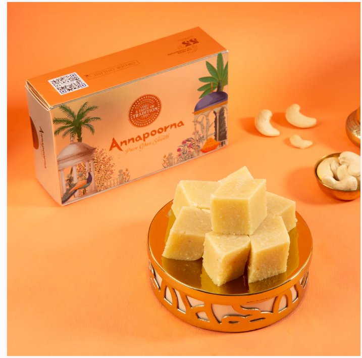 Sree Annapoorna's Kaju Barfi