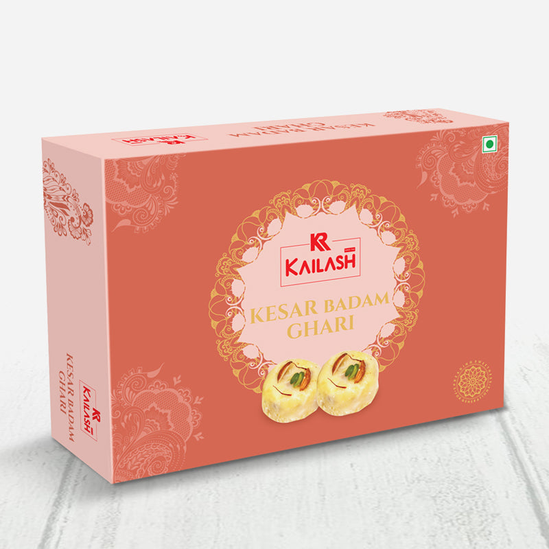 Kailash Sweet's Kesar Badam Ghari