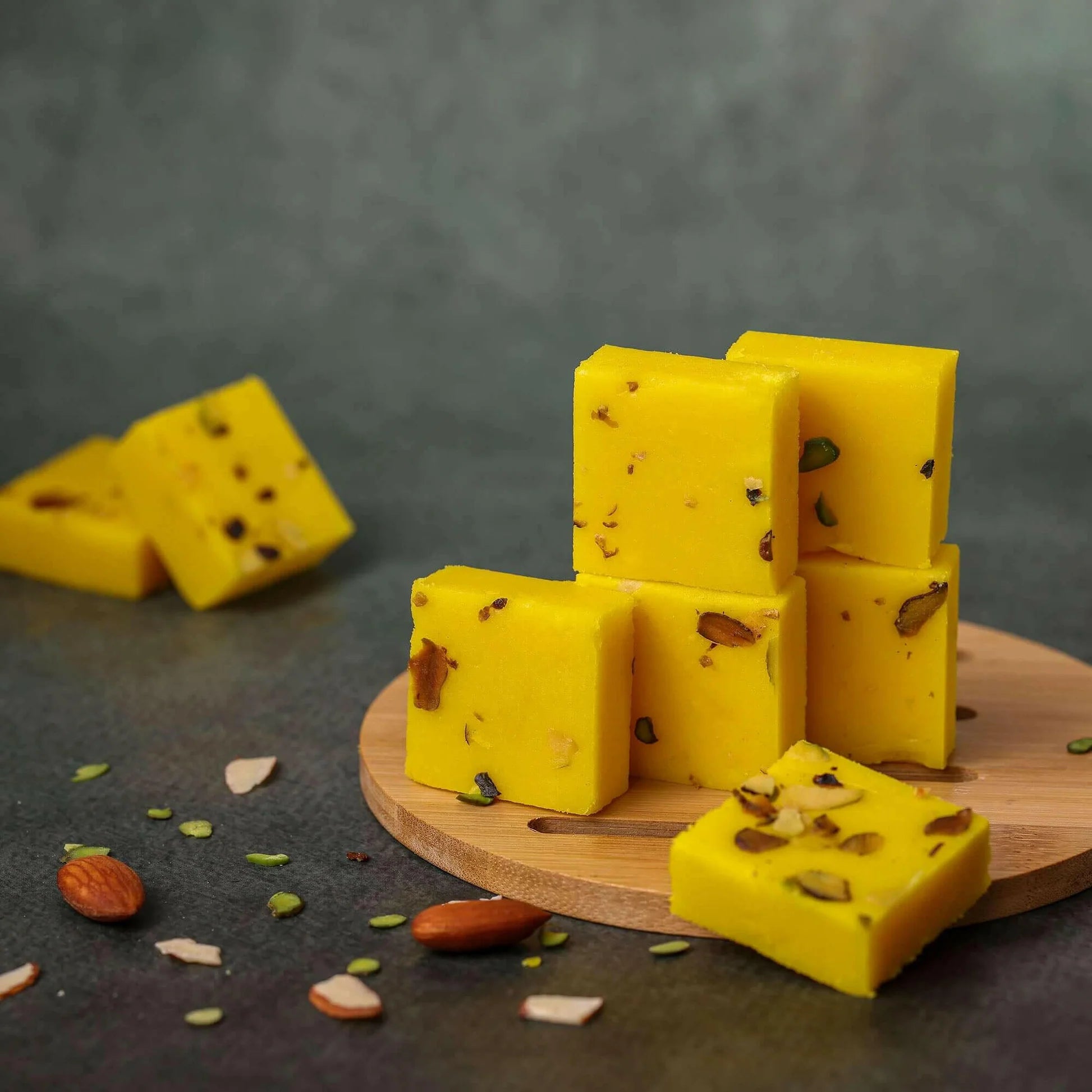 Shree Vaishnavi Sweets' Kesar Honey Burfi