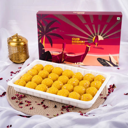 Gudmishri Kesar Kanpuri Laddu