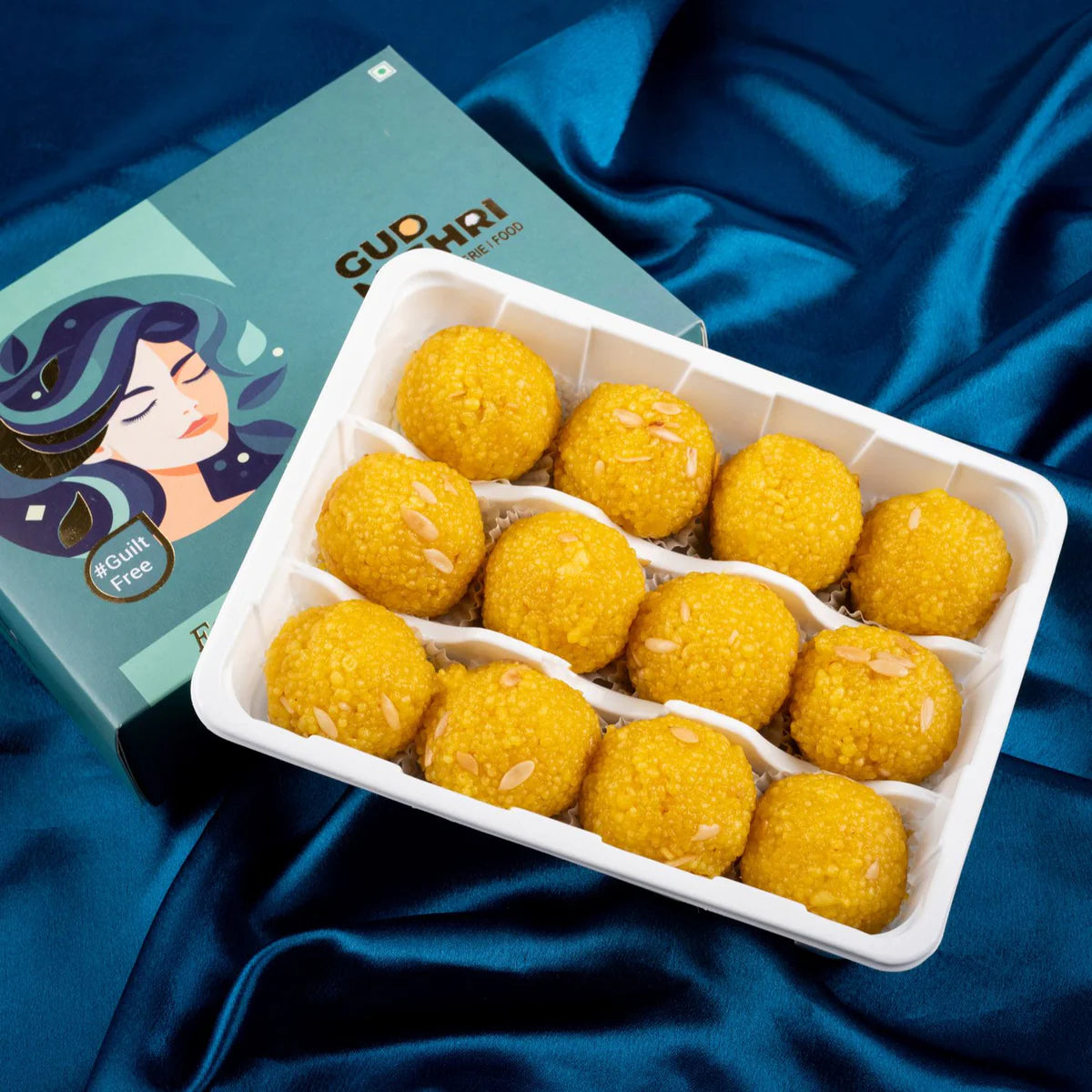 Gudmishri Kesar Kanpuri Laddu