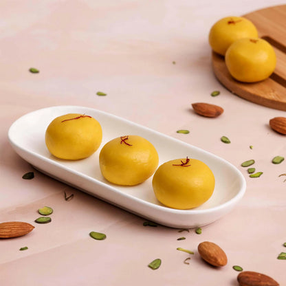 Shree Vaishnavi Sweets' Kesar Peda