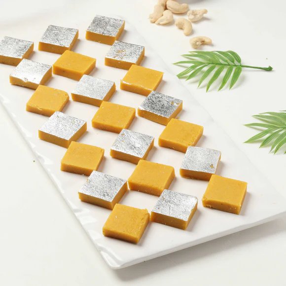 Bikanervala Kaju Kesar Burfi