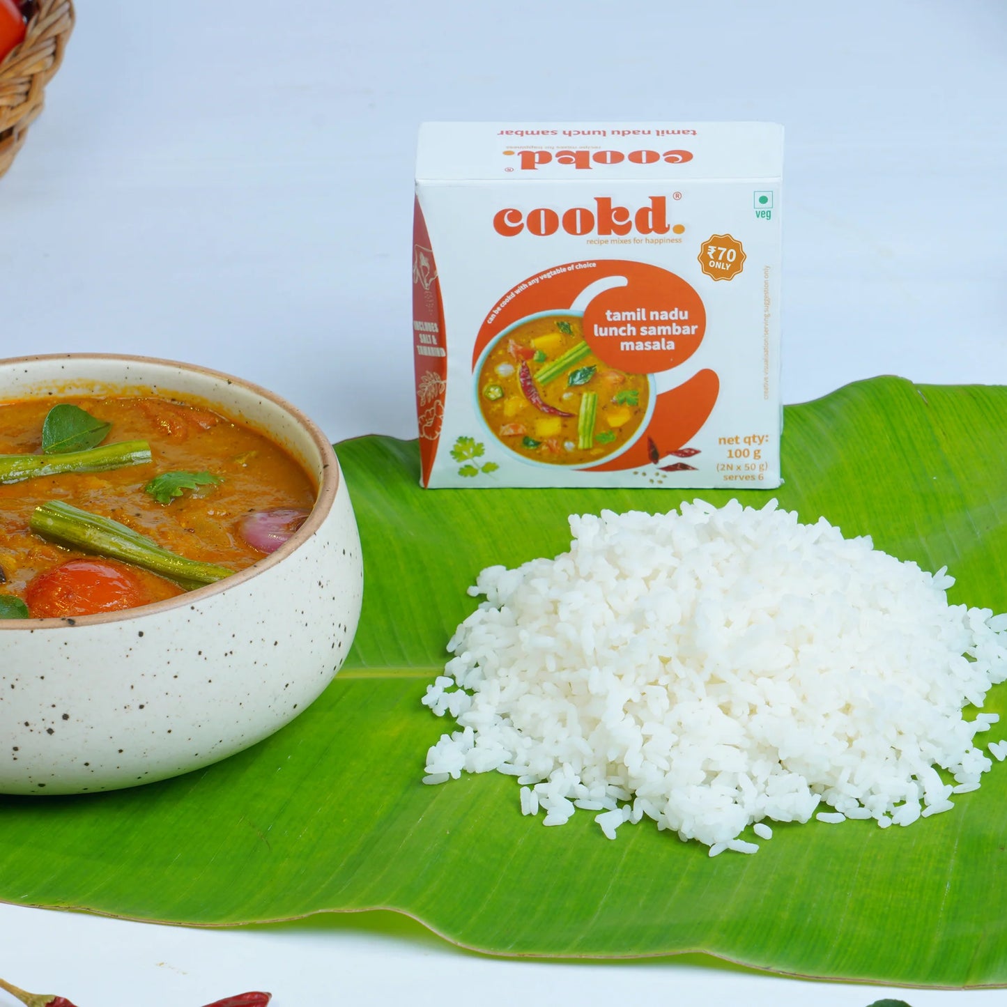 Cookd Tamilnadu Lunch Sambar Masala