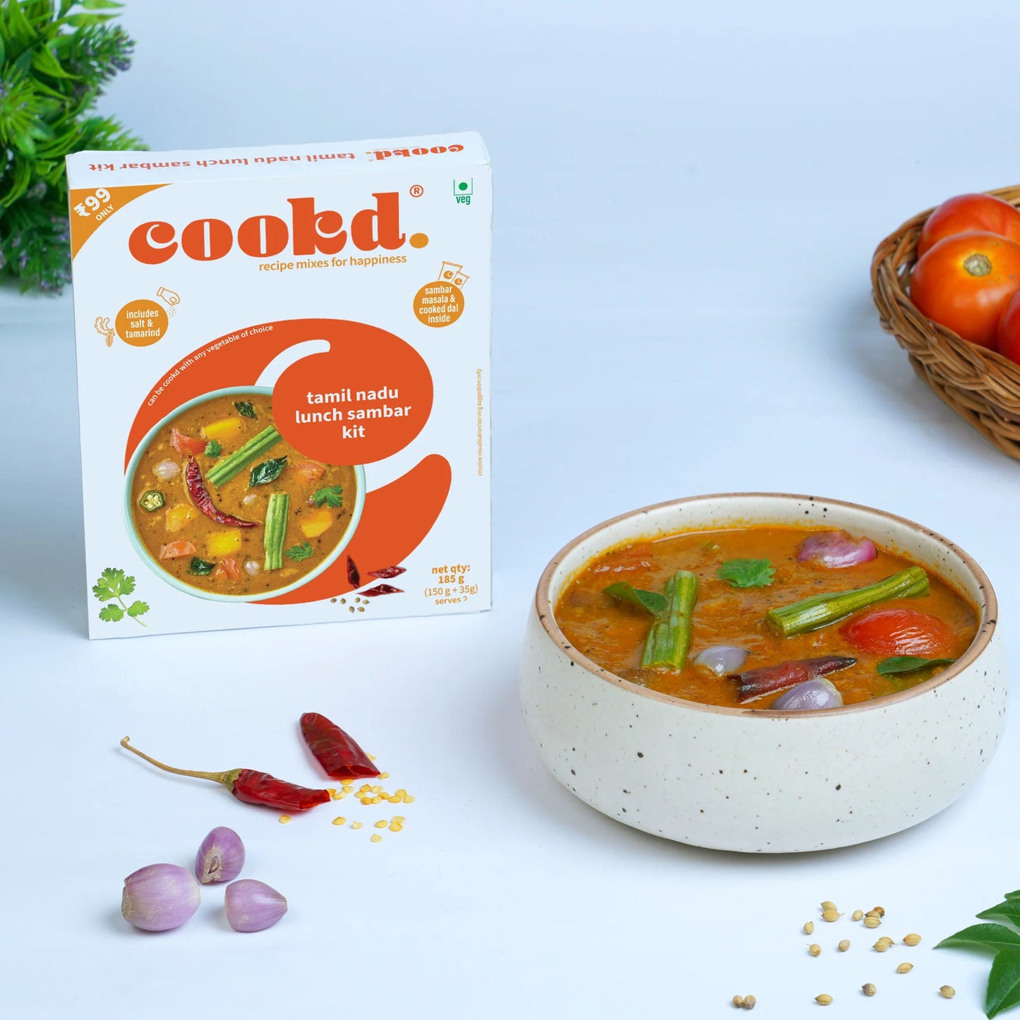 Cookd Tamilnadu Lunch Sambar Masala