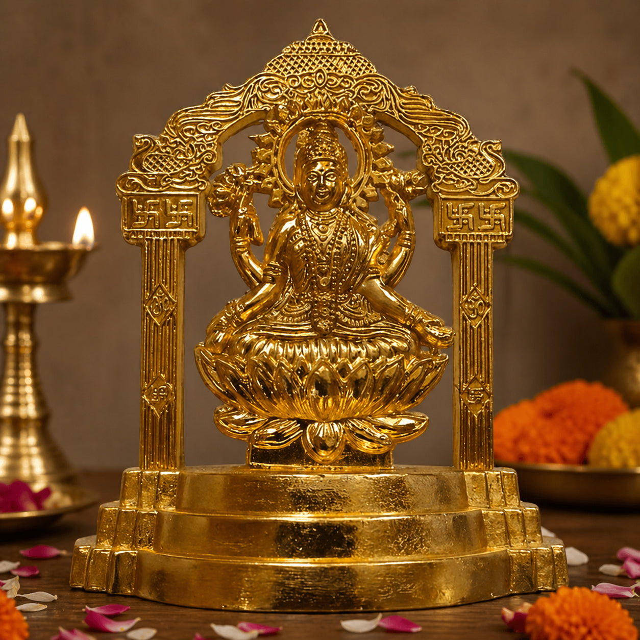 German Silver Lakshmi Darbar