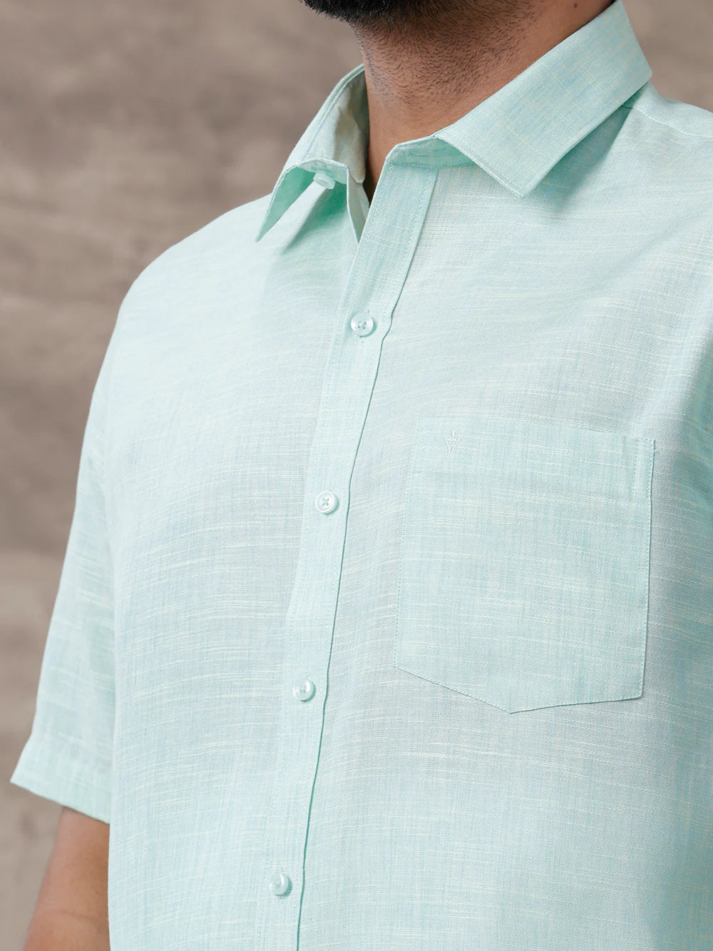 Ramraj's Cotton Rich Shirt with Matching Border Dhoti Set