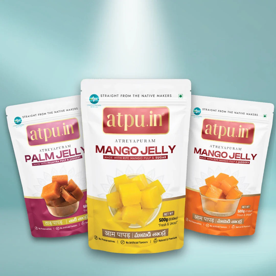 ATPU's Mango Jelly (Mamidi Thandra) | Palm Jelly (Thati Thandra)