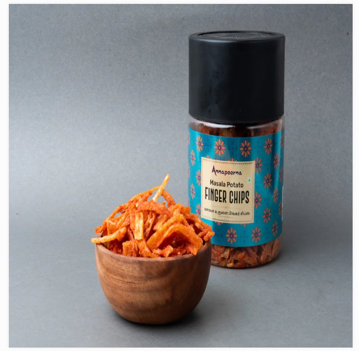 Sree Annapoorna's Masala Potato Finger Chip
