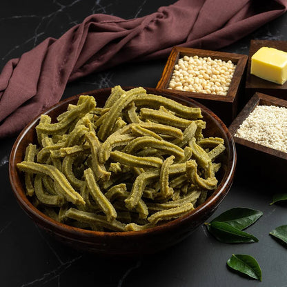 Millet Maagic's Kodo Curry Leaves Murukku