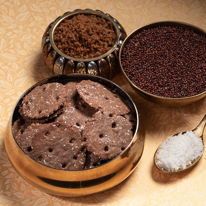 Millet Maagic's Ragi Sweet Thattai