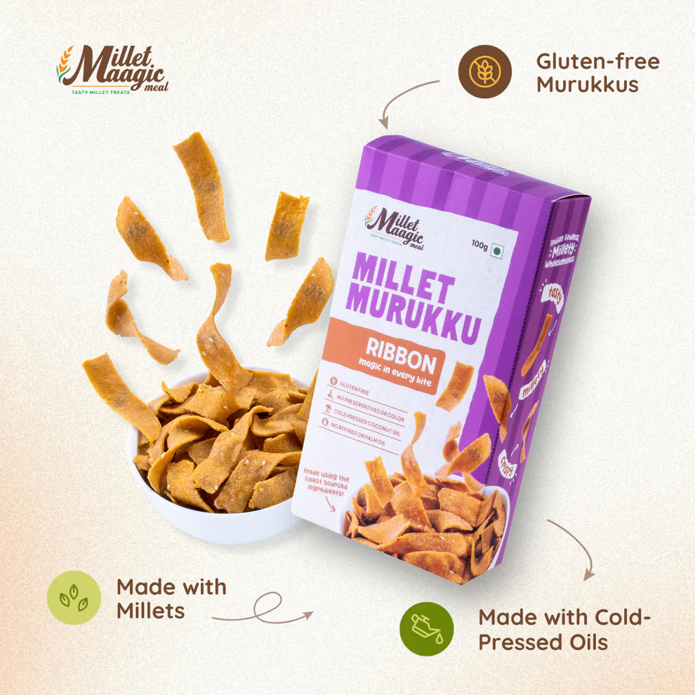 Millet Maagic's Ribbon Murukku
