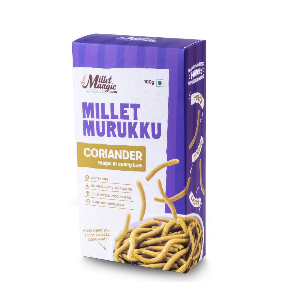 Millet Maagic's Kodo Coriander Murukku