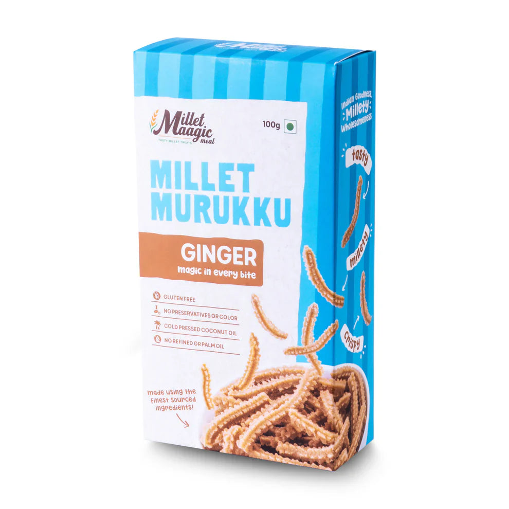 Millet Maagic's Kodo Ginger Murukku