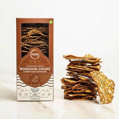 AWE Monsoon Crisps - Ajwain & Black Pepper