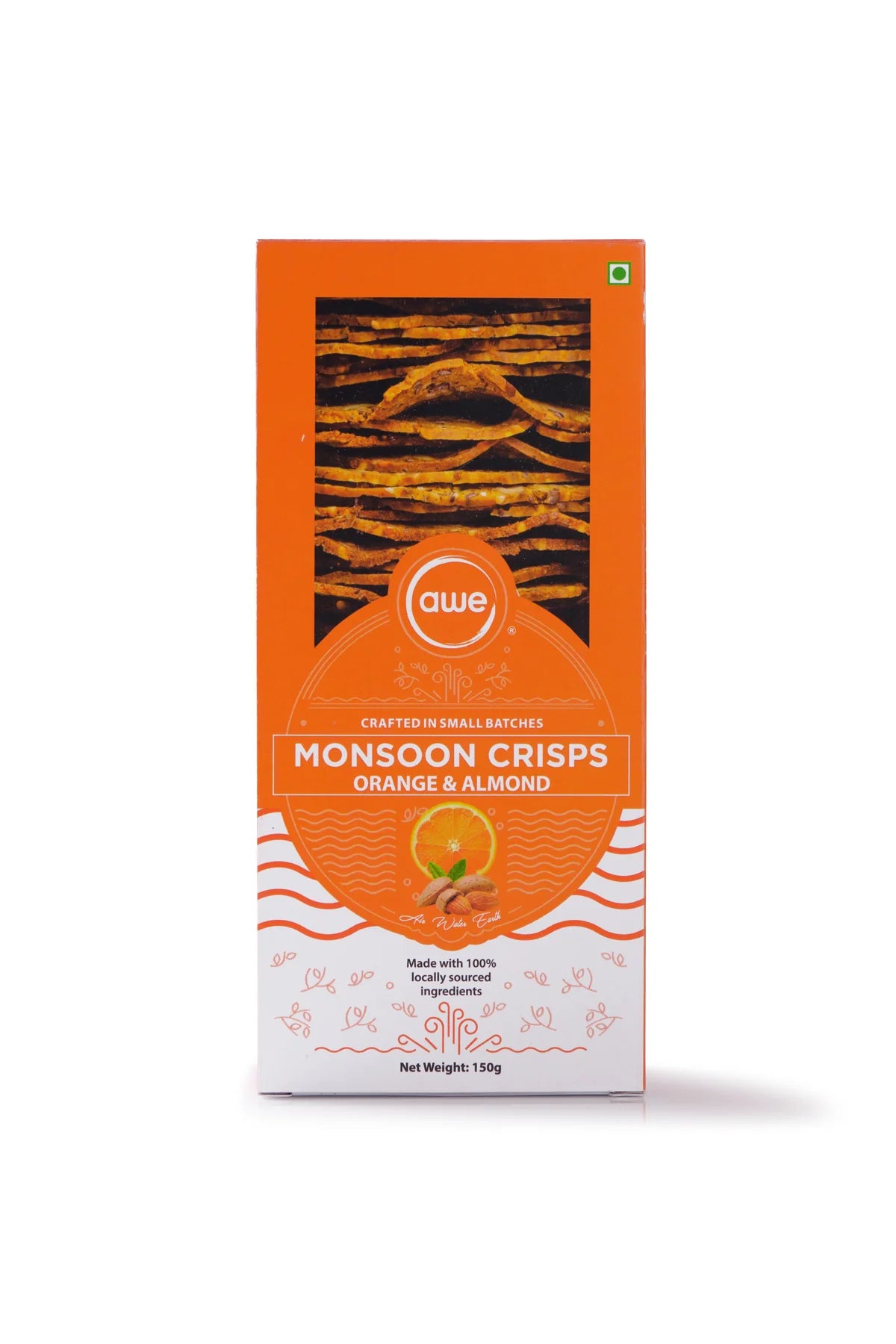AWE Monsoon Crisps - Orange & Almond