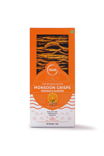 AWE Monsoon Crisps - Orange & Almond