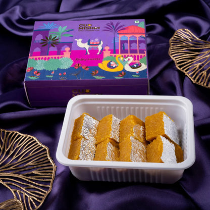 Gudmishri Moong Barfi Mishri