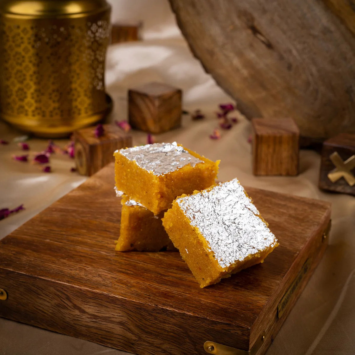 Gudmishri Moong Barfi Mishri