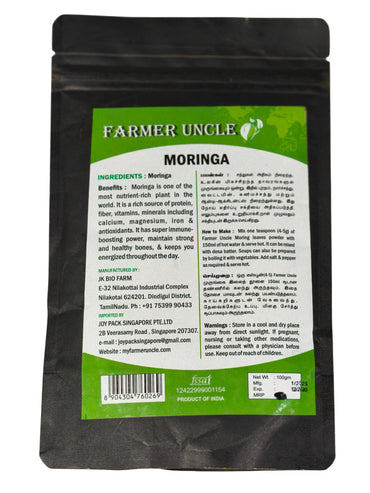 Farmer Uncle's Moringa Leaf Powder