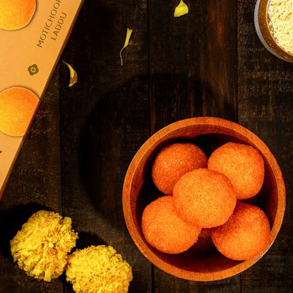 Almond House Motichoor Laddu