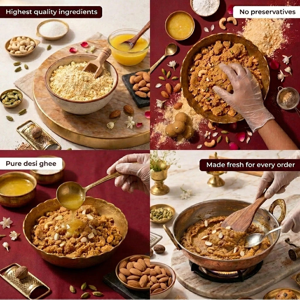 Kaashi Foods' Mouth melting Besan Laddu