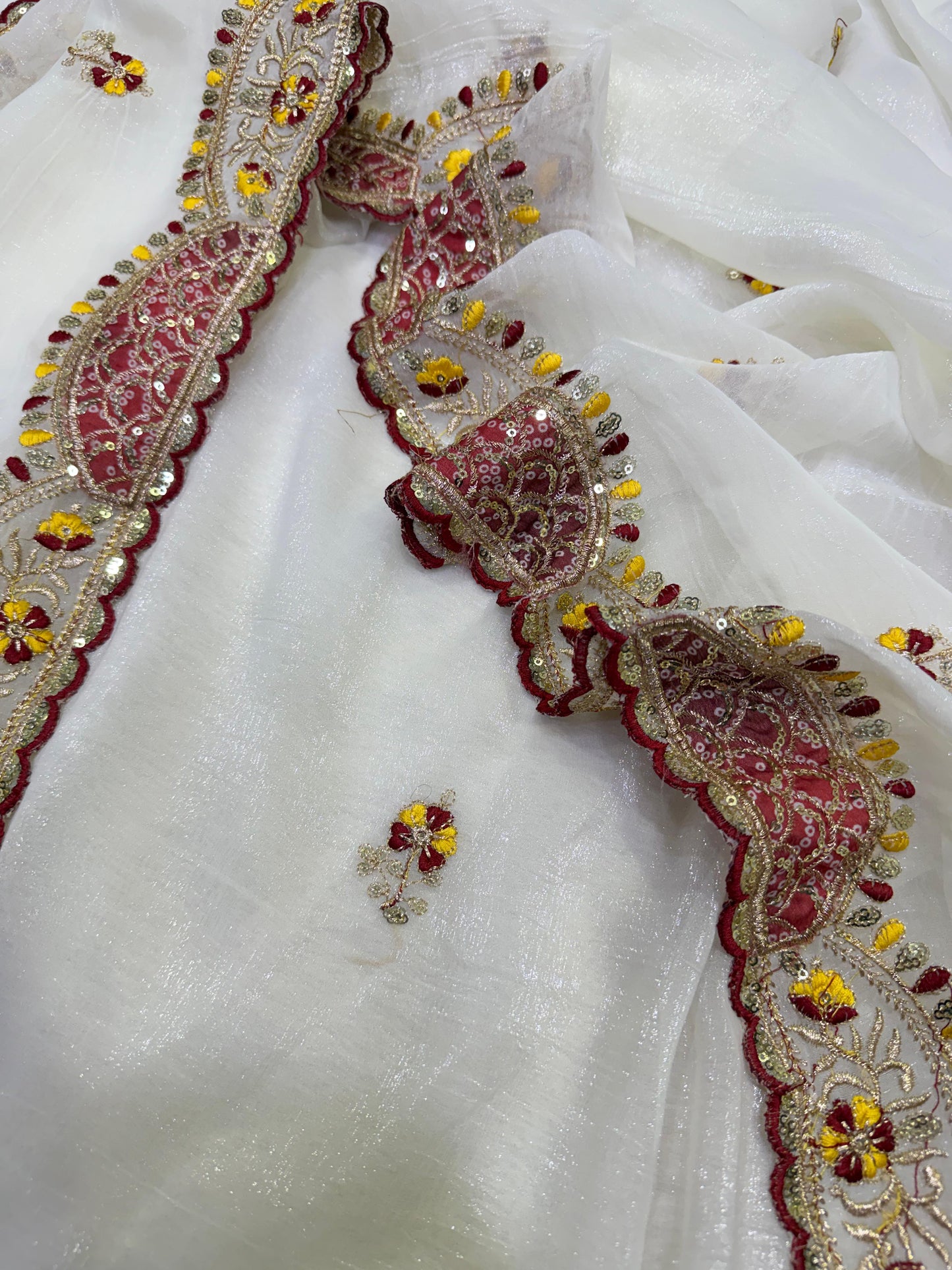 Desire Studio's Exclusive Designer Soft Crunchy Saree