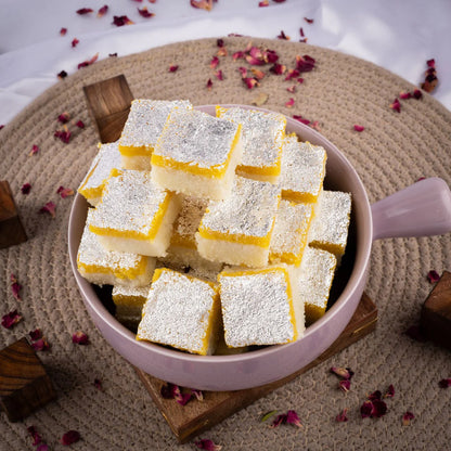 Gudmishri Nariyal Barfi Mishri Kesar