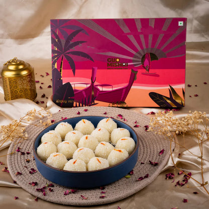 Gudmishri Sweets Nariyal Laddu Mishri