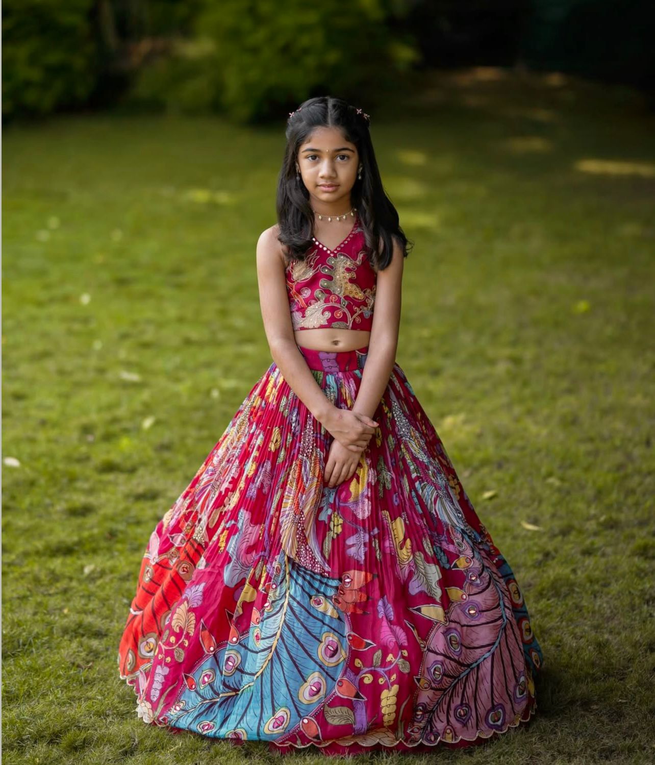 Omkar Creation's Ready-to-Wear Lehenga Choli Set