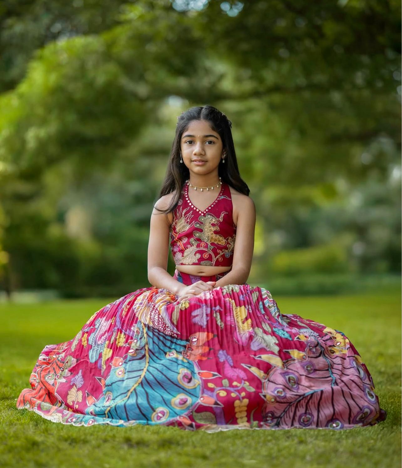 Omkar Creation's Ready-to-Wear Lehenga Choli Set