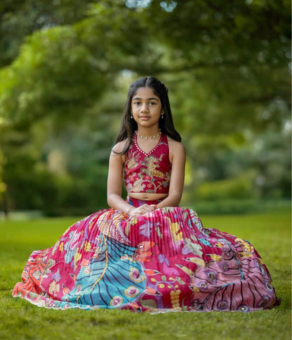 Omkar Creation's Ready-to-Wear Lehenga Choli Set