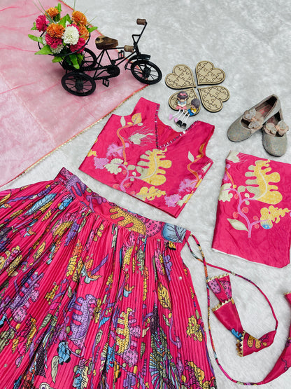 Omkar Creation's Ready-to-Wear Lehenga Choli Set