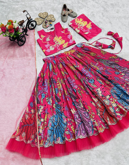 Omkar Creation's Ready-to-Wear Lehenga Choli Set