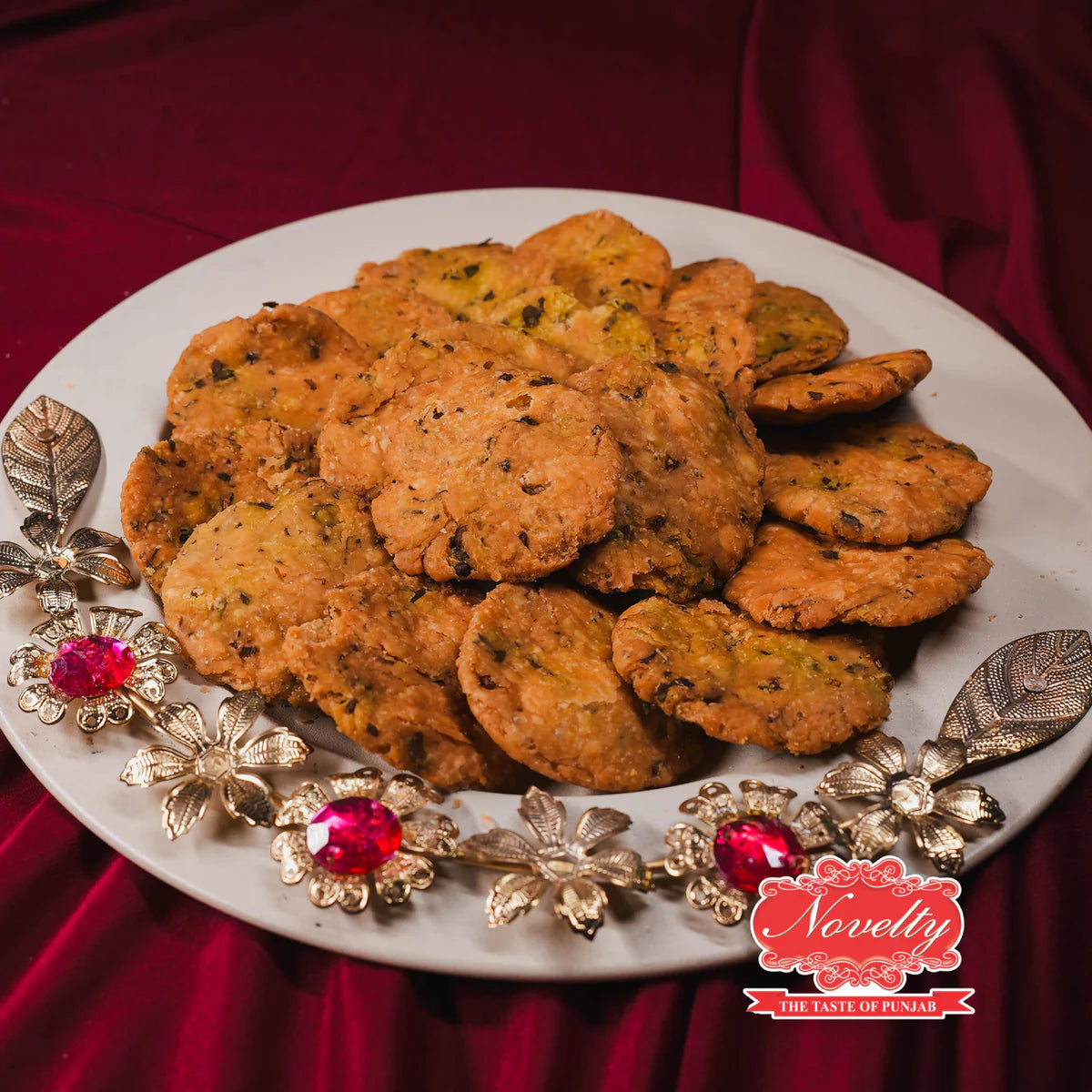 Novelty Sweets Palak Mathi