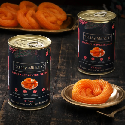 Healthy Mithai's Sugar Free Paneer Jalebi