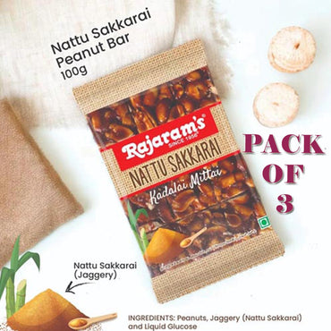 Rajaram's Naatu Chakkarai Kadalai Mittai