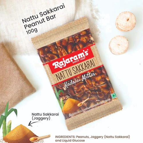 Rajaram's Naatu Chakkarai Kadalai Mittai