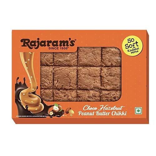 Rajaram's Peanut Butter Chikki Choco Hazelnut