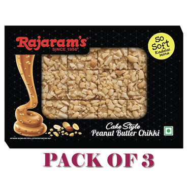 Rajaram's Peanut Butter Chikki Cake