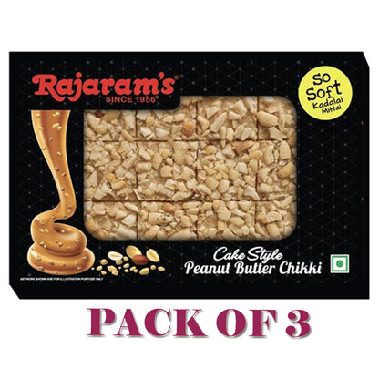 Rajaram's Peanut Butter Chikki Cake