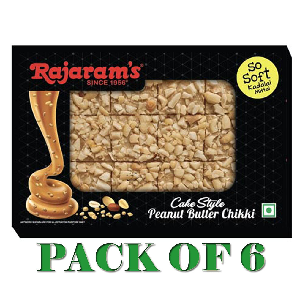 Rajaram's Peanut Butter Chikki Cake