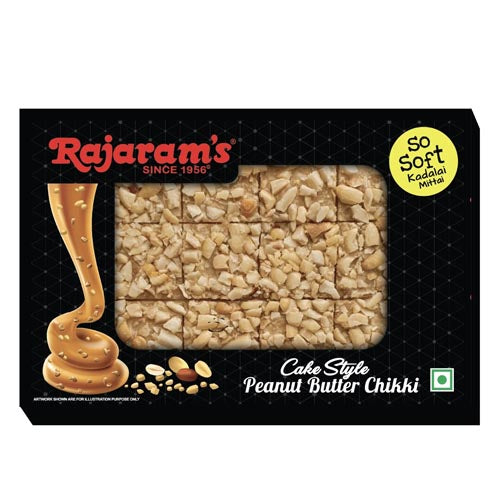 Rajaram's Peanut Butter Chikki Cake