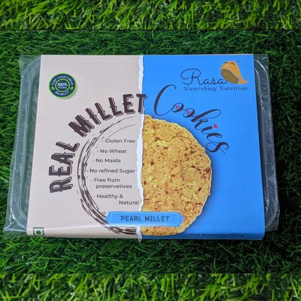 Rasa's Real Millet Cookies- Pearl Millet