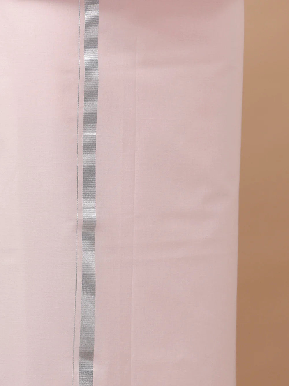 Ramraj's Cotton Rich White Shirt with Single Layer Dhoti Combo