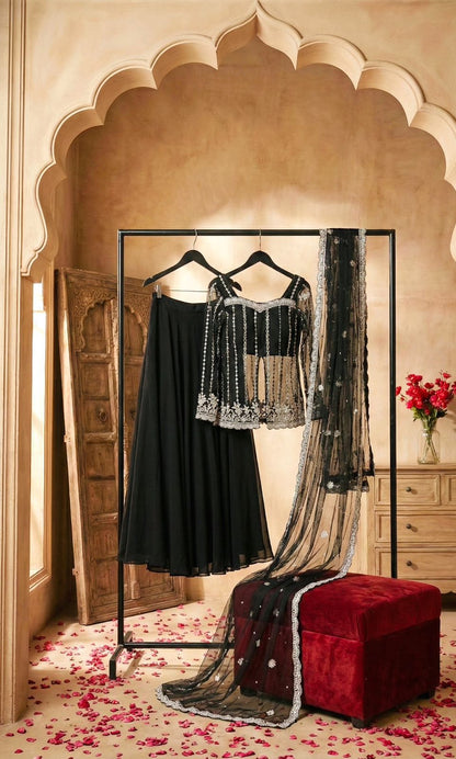 Vastra Creation's Premium Silk Satin Lehenga Set