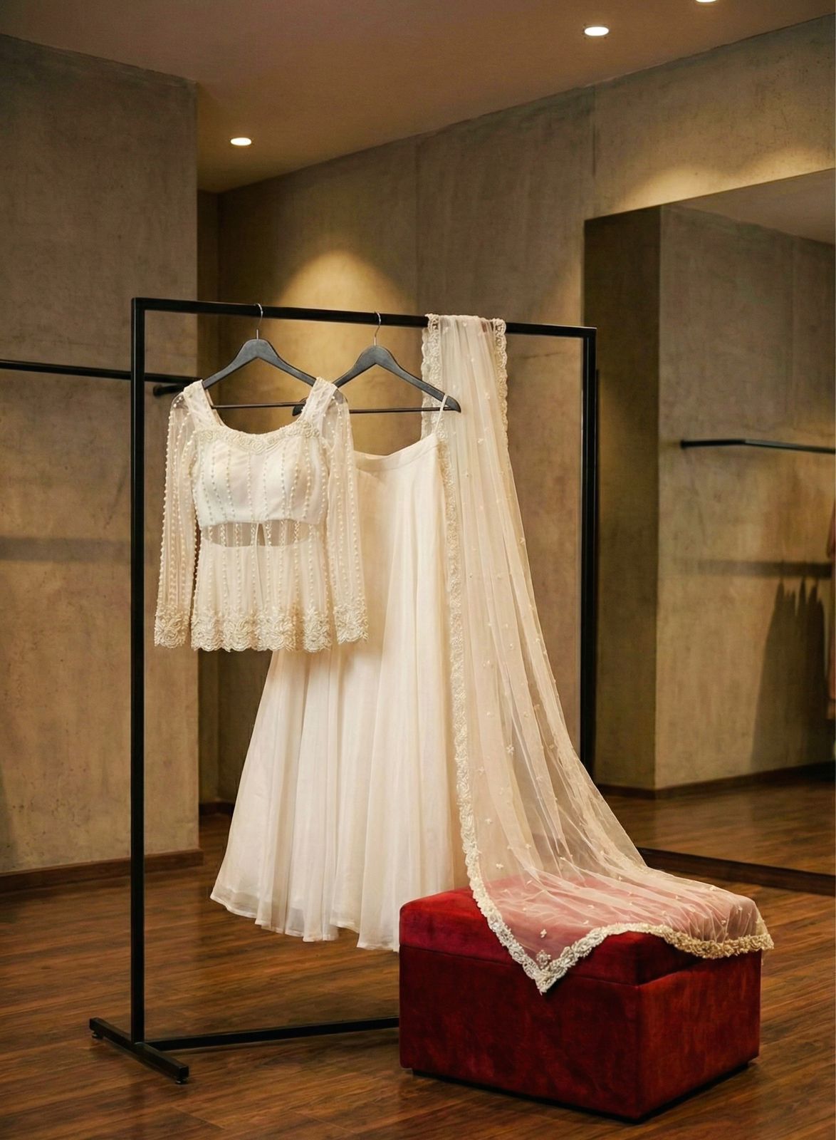 Vastra Creation's Premium Silk Satin Lehenga Set