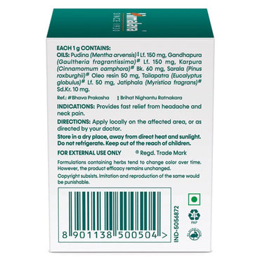 Himalaya's Rumalaya Pain Balm