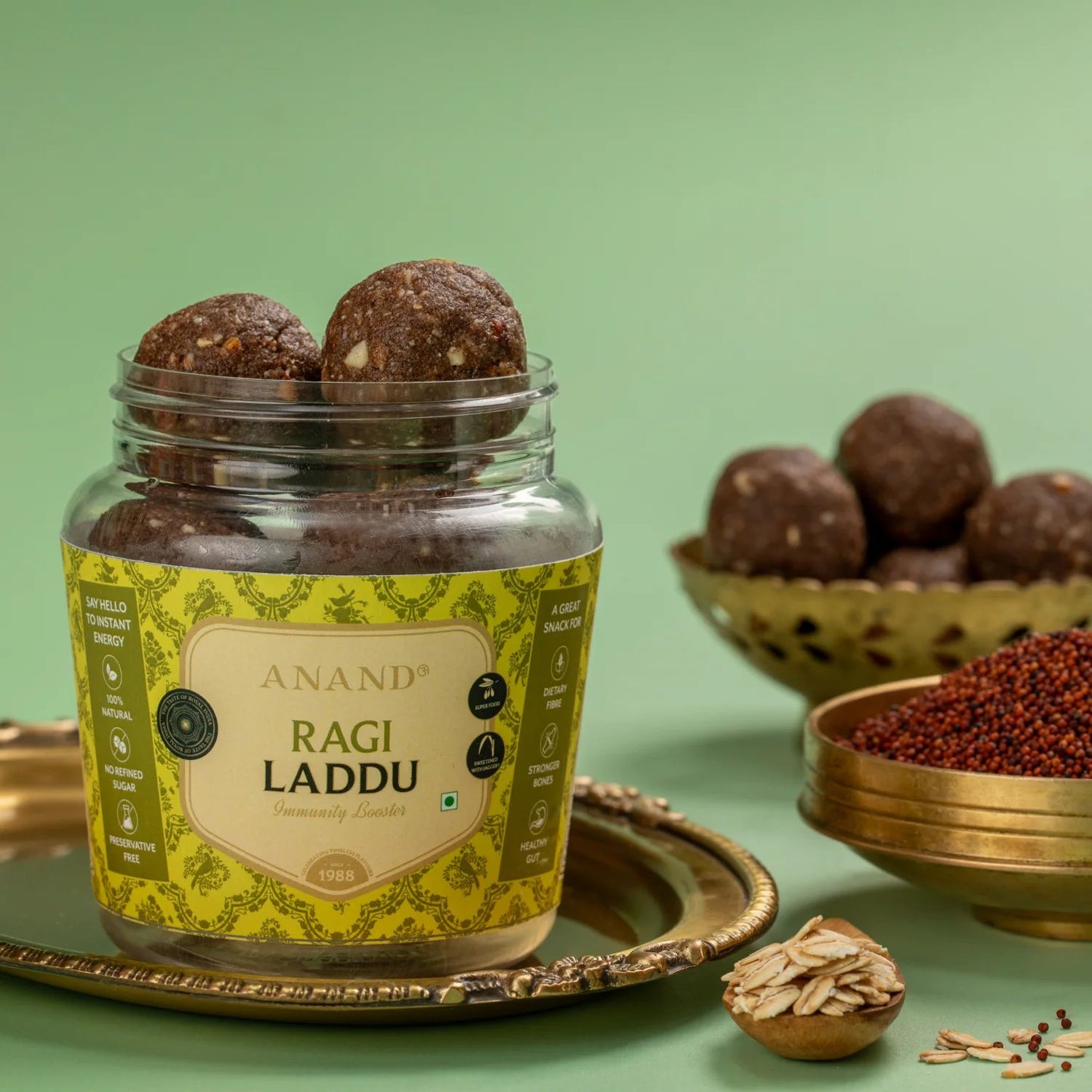 Anand Sweets Jaggery Ragi Laddu